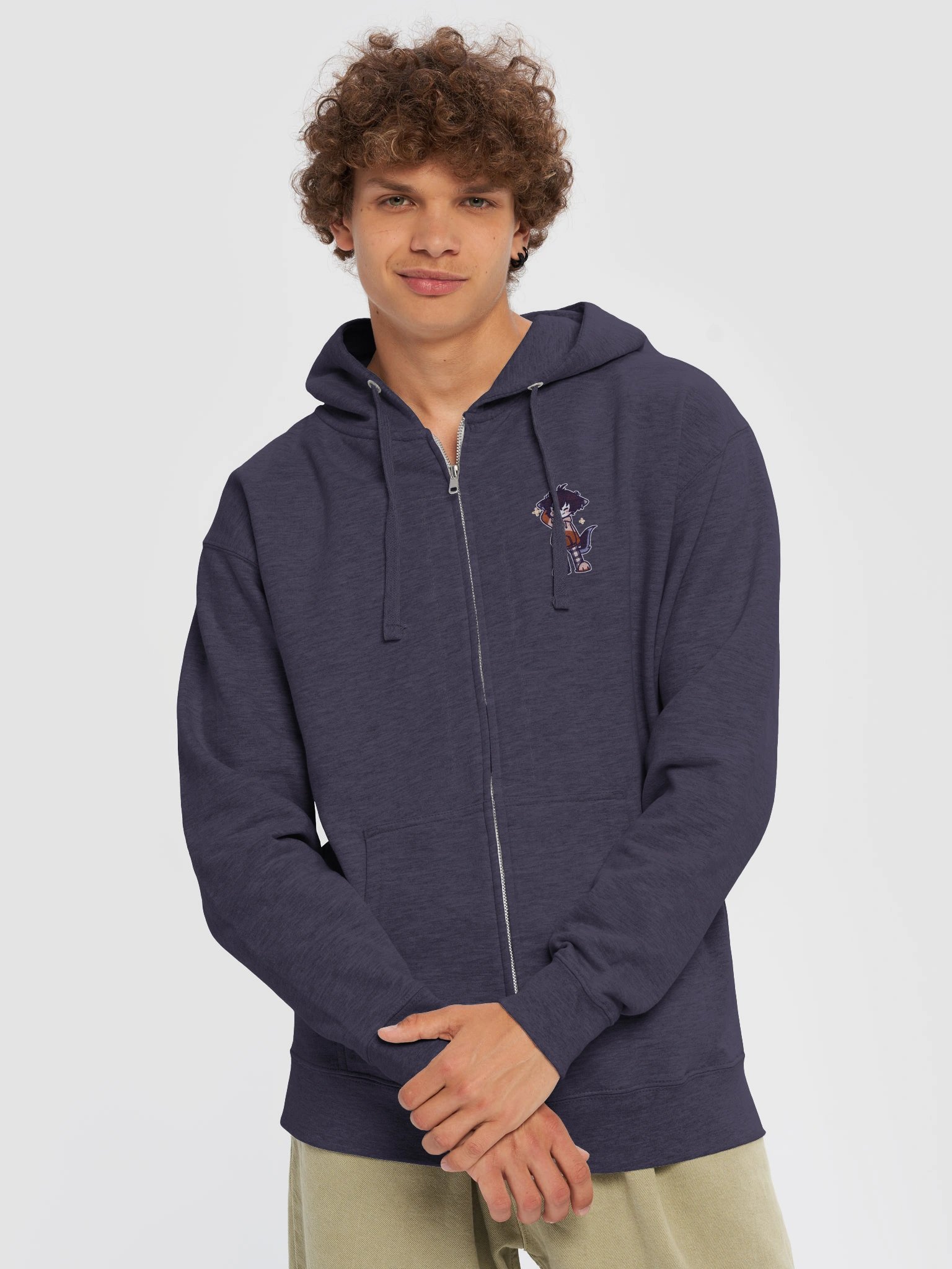 Little Chibi Logo Zip-Up Hoodie product image (19)