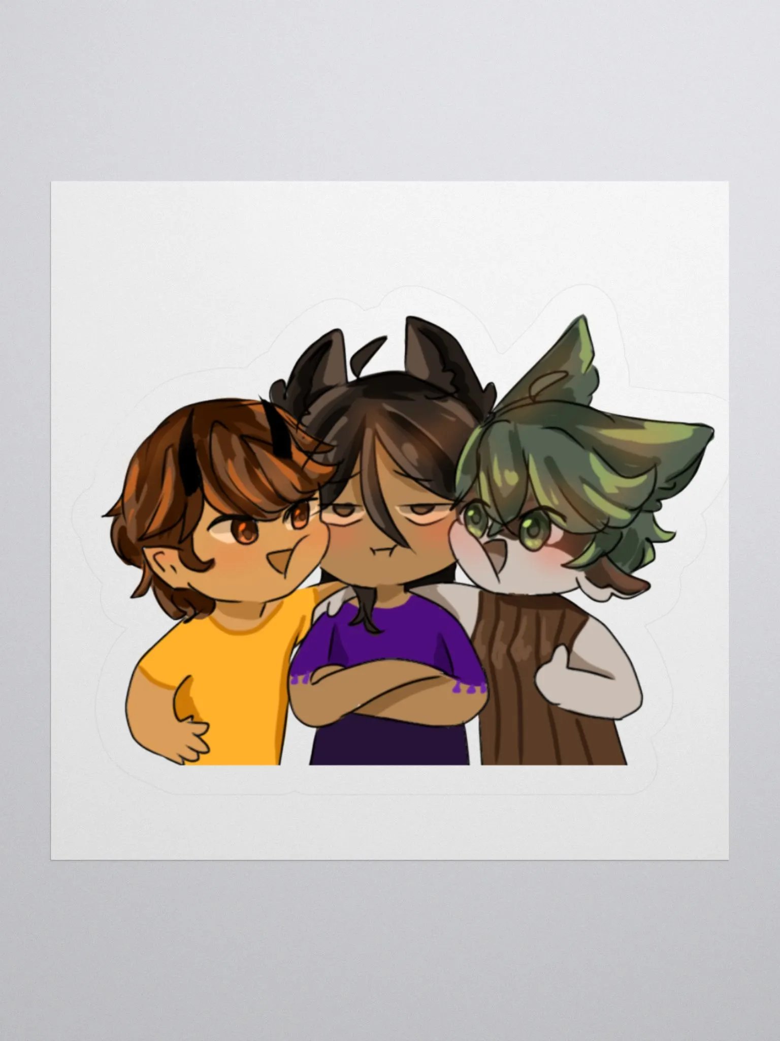 Three amigos Sticker product image (1)