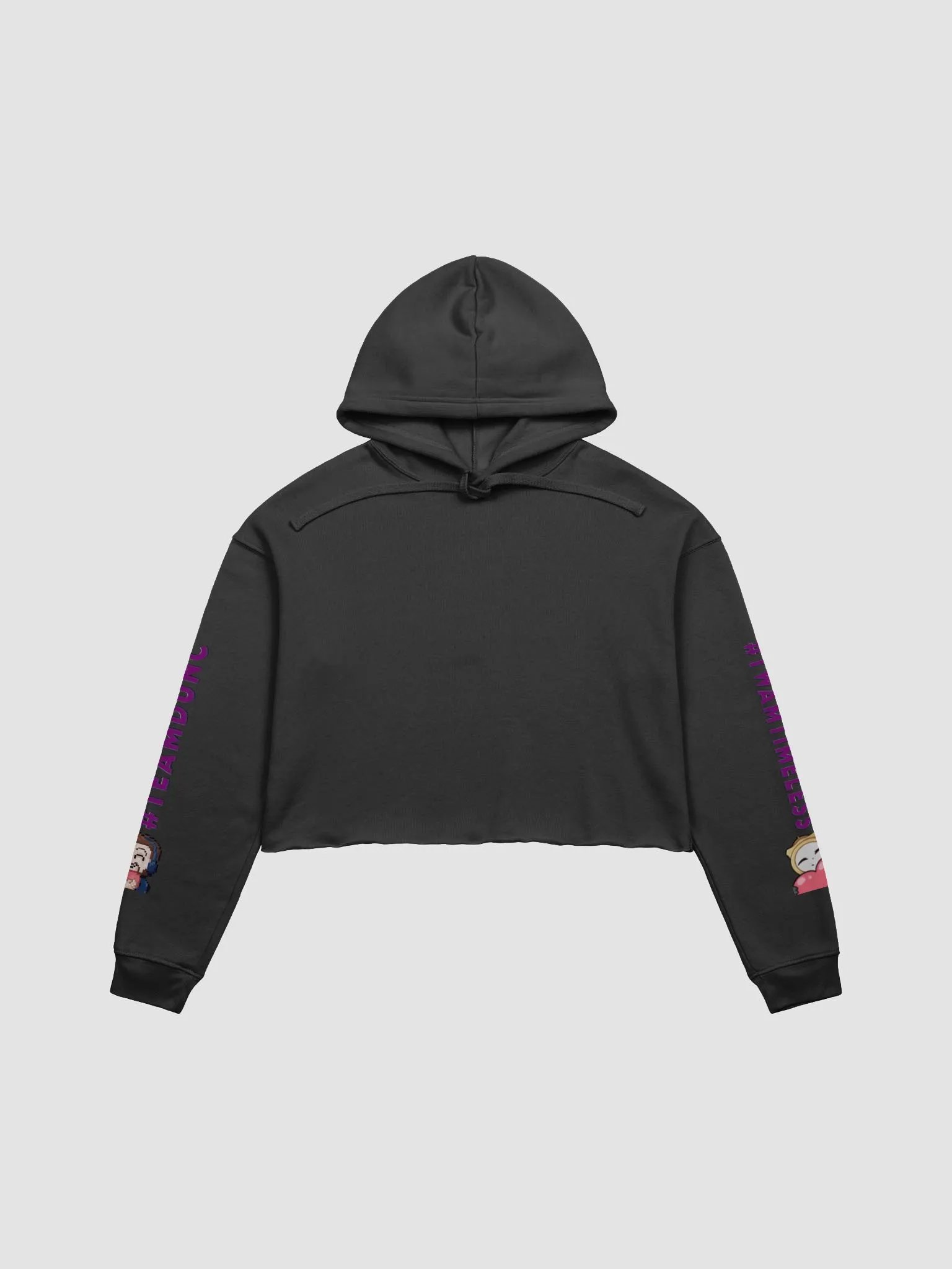 Dunc & Time Love Crop Hoodie product image (3)