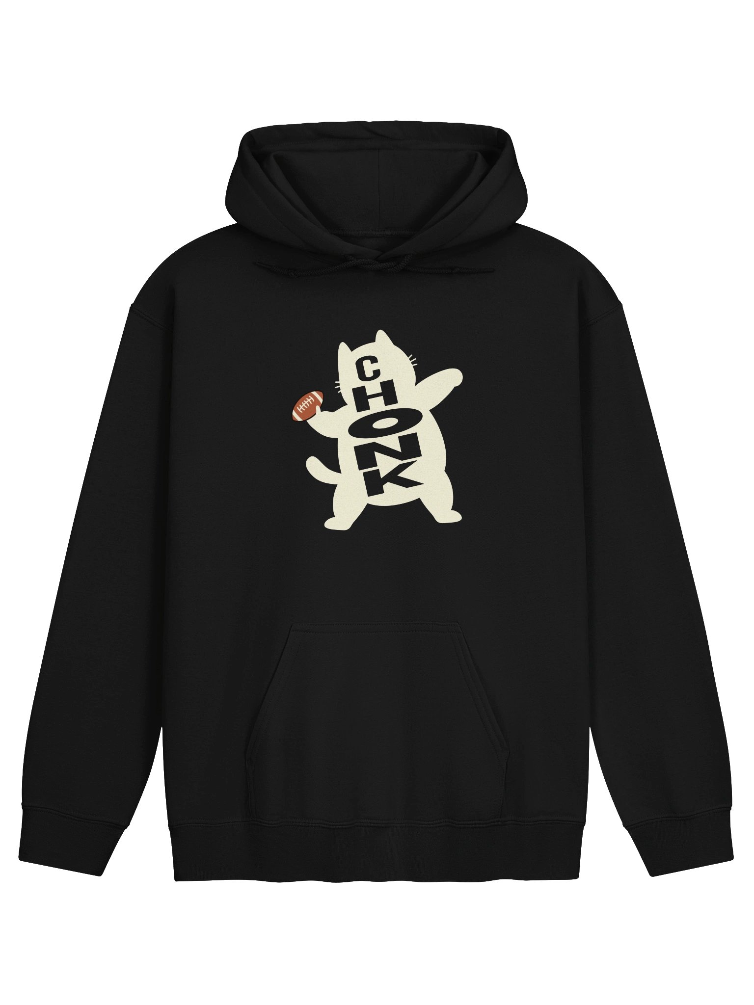 American Football Chonk Cat 2 - Unisex Adult Hoodie product image (1)