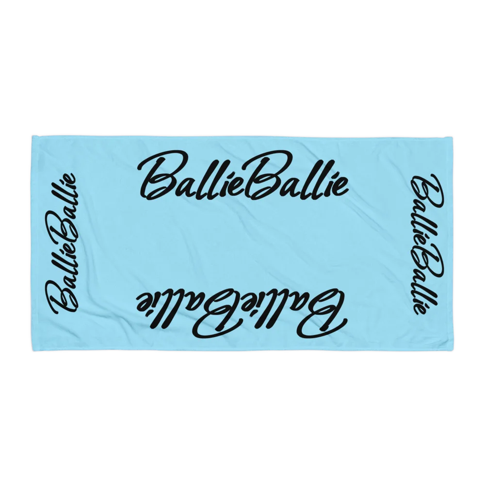 Strandhanddoek Columbia Blue product image (2)