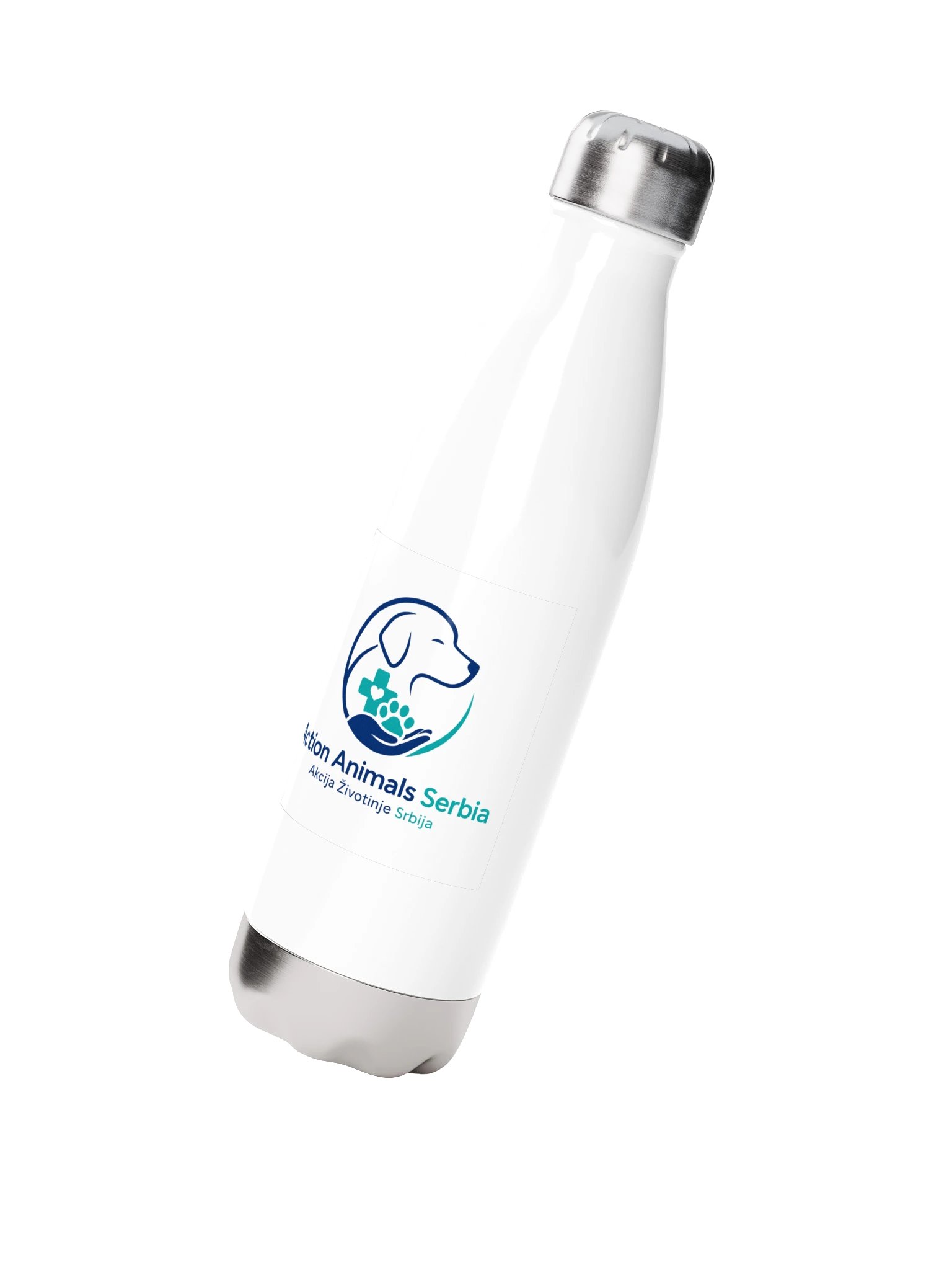 Action Animals Serbia Edelstahlflasche product image (3)