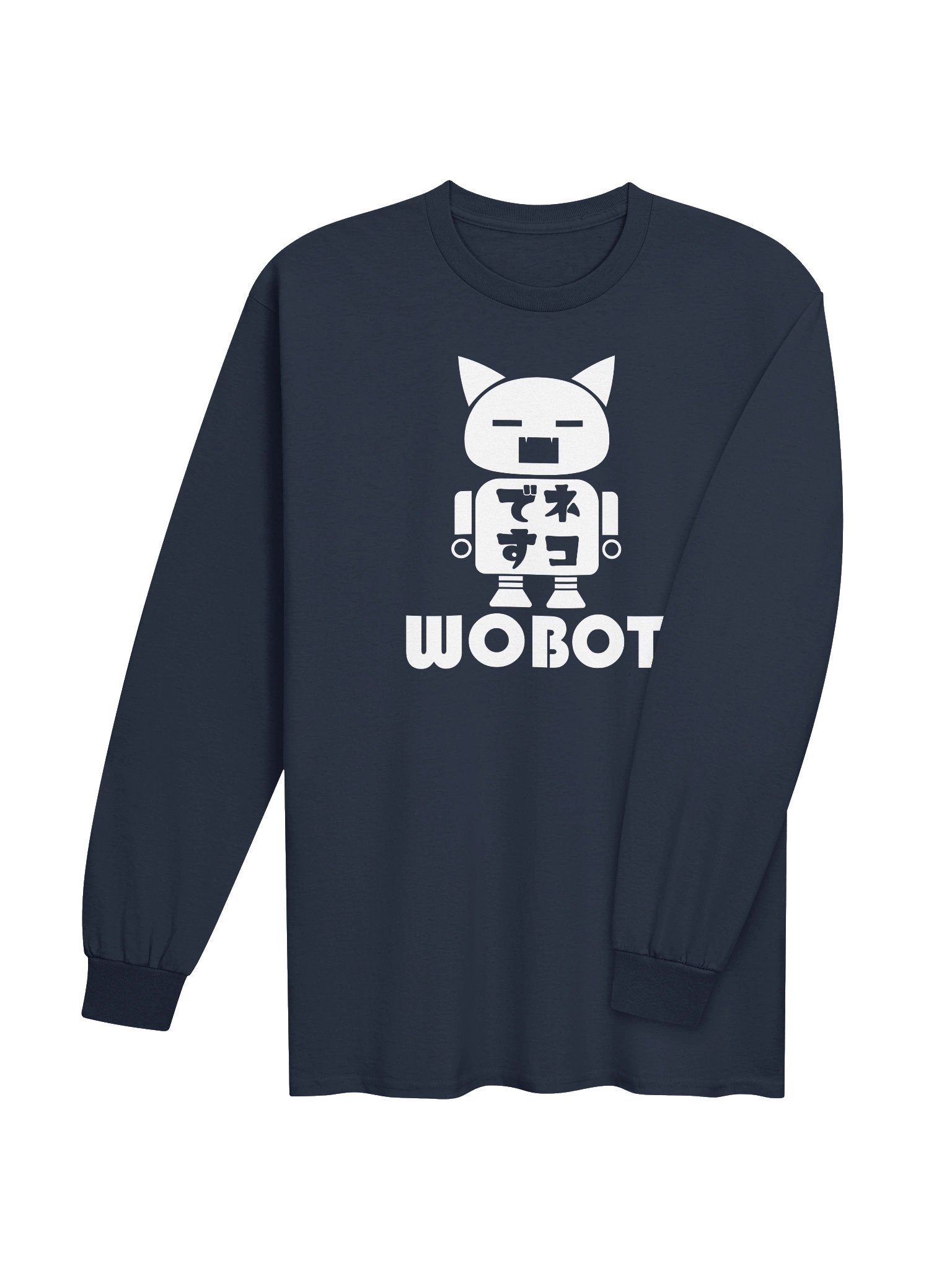 WOBOT Cat - Unisex Adult Long Sleeve T-shirt product image (3)