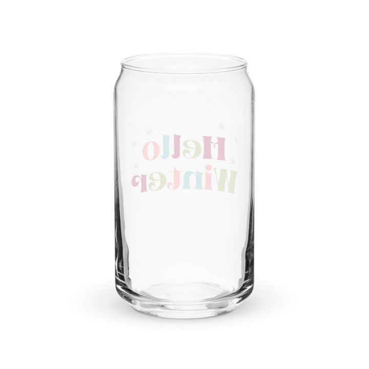 Winter Wonderland Can-Shaped Glass Set product image (2)