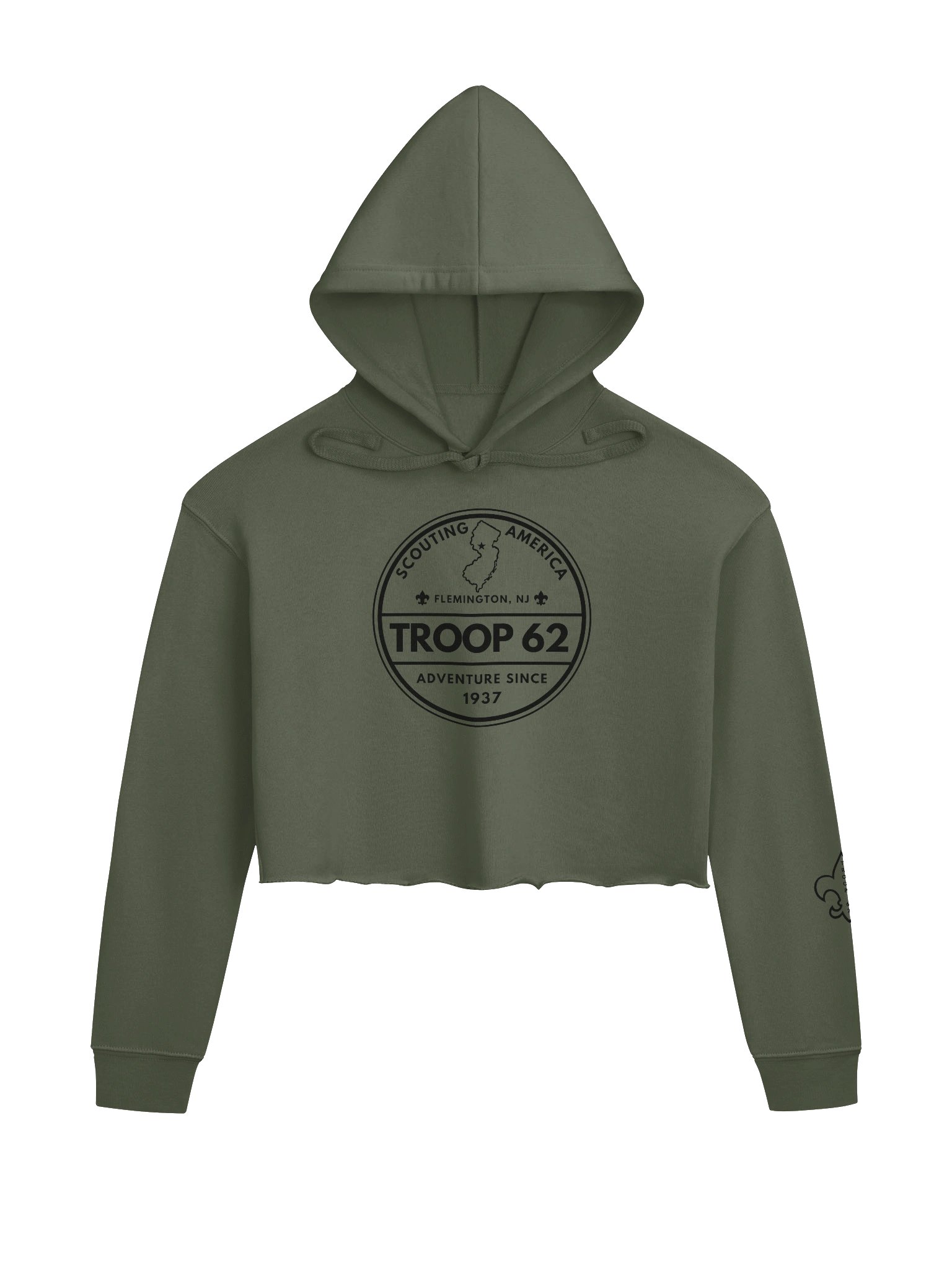 Women's Cropped Troop 62 Hoodie product image (1)