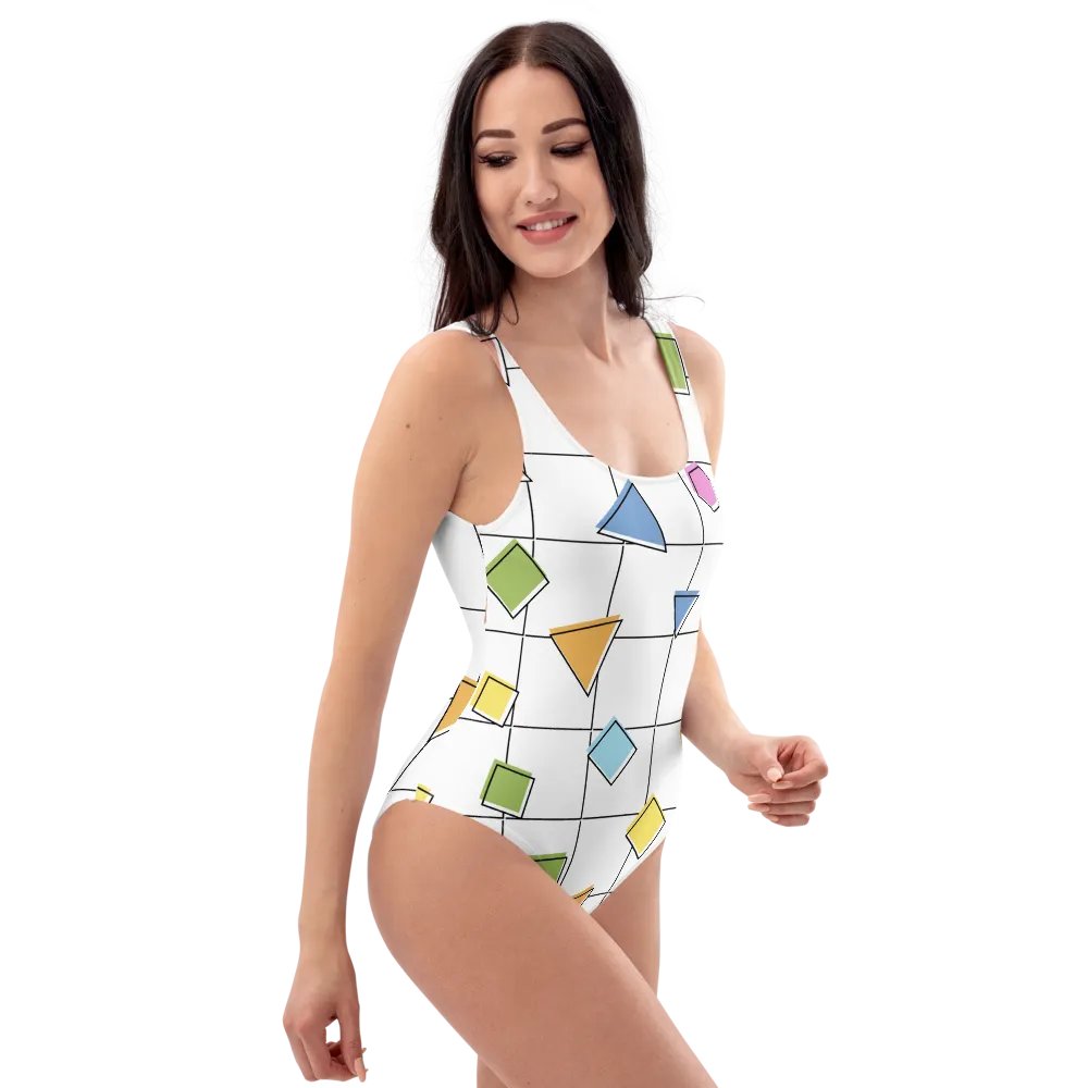Geometric Splash All-Over Swimsuit product image (3)