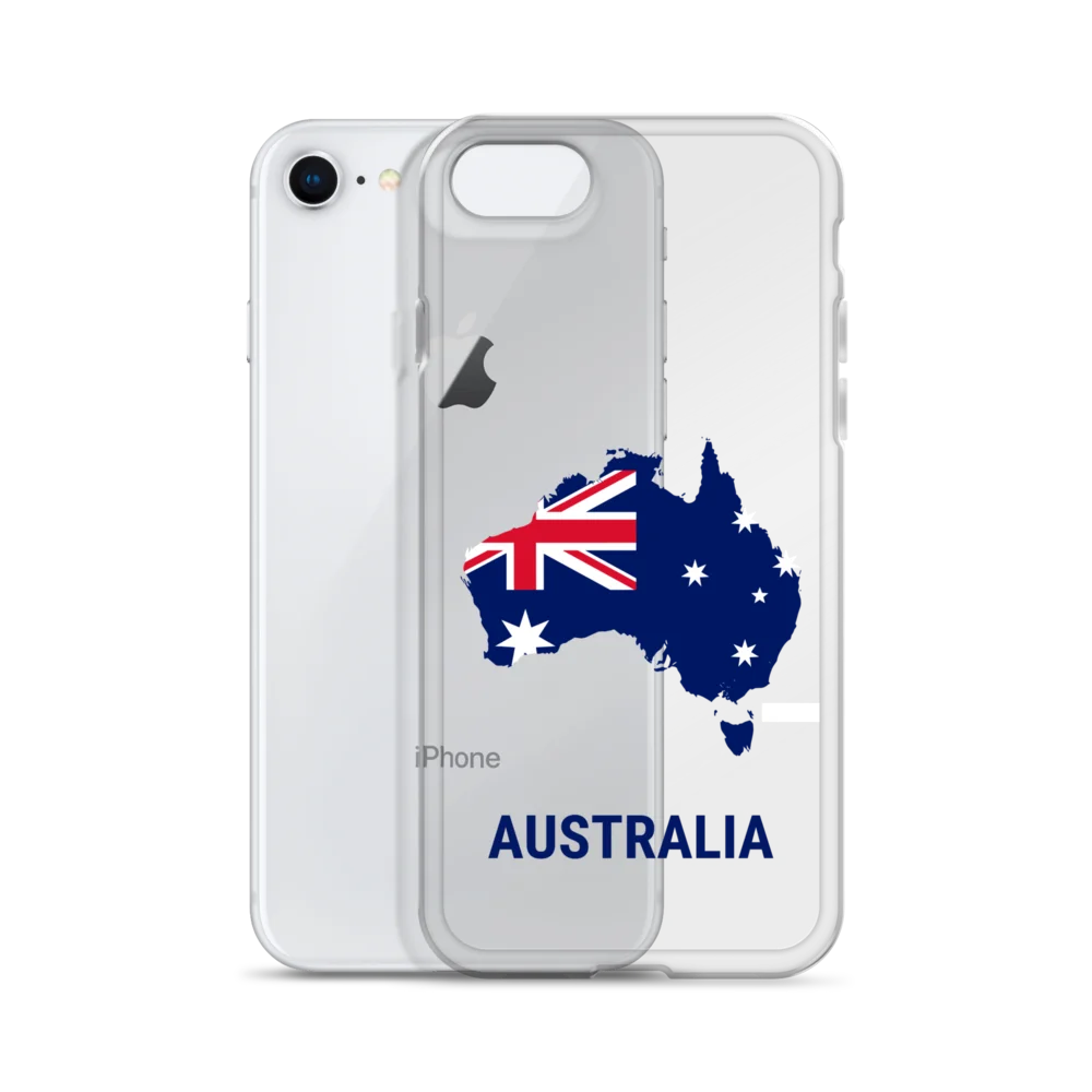 Australia 2026 World Cup Flag iPhone Tough Case - Australia Soccer Phone Cover - Dual Layer Protective Case product image (2)