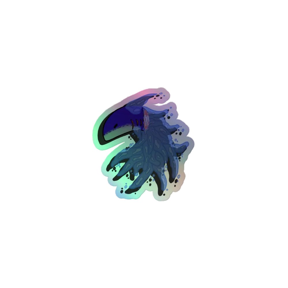 SharkaScream Holo Logo Sticker!!! product image (1)