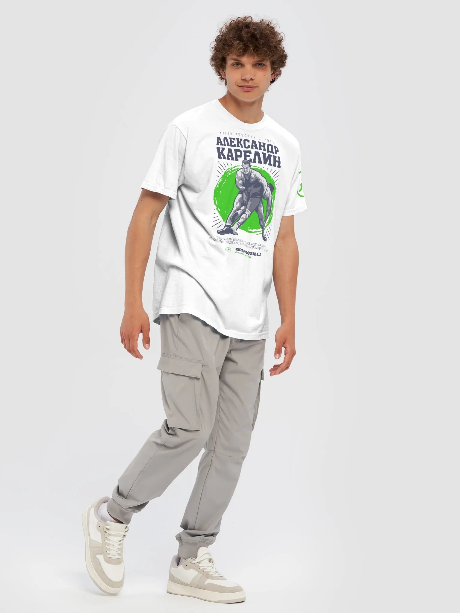 The KARELIN Shirt (White, Russian) product image (7)