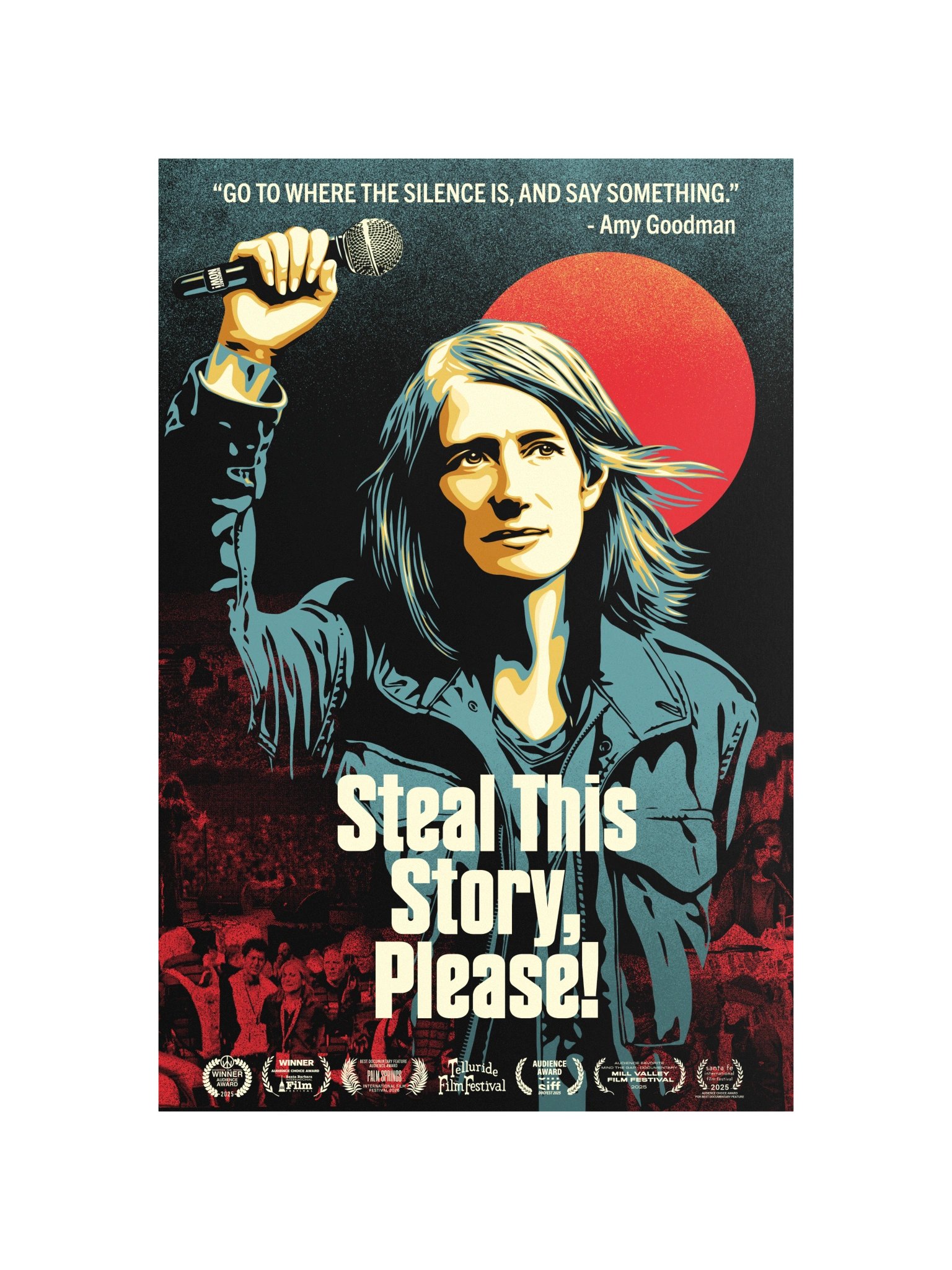 Steal This Story Please - Shepard Fairey Designed Poster product image (4)