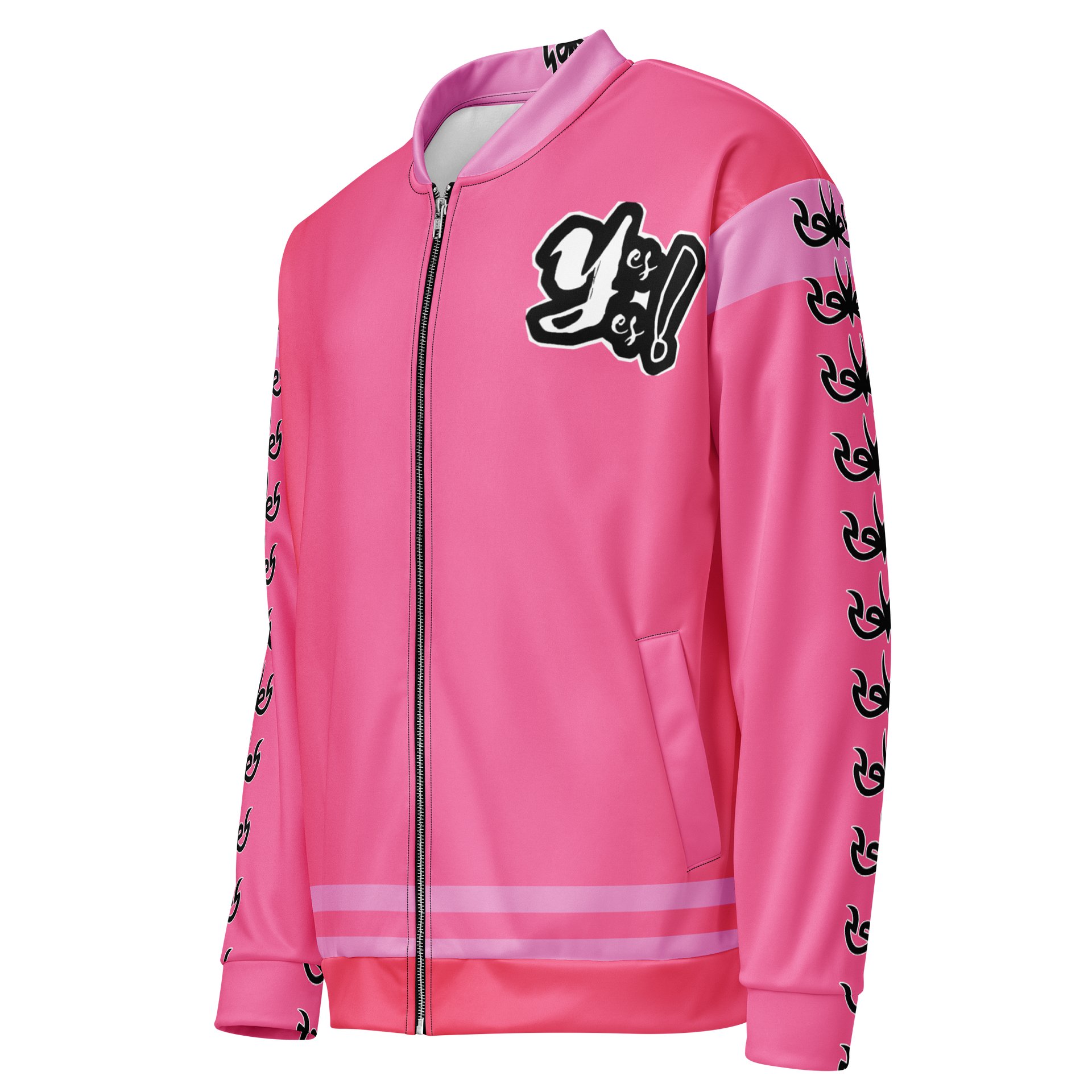 Pink Power Bomber Jacket product image (3)