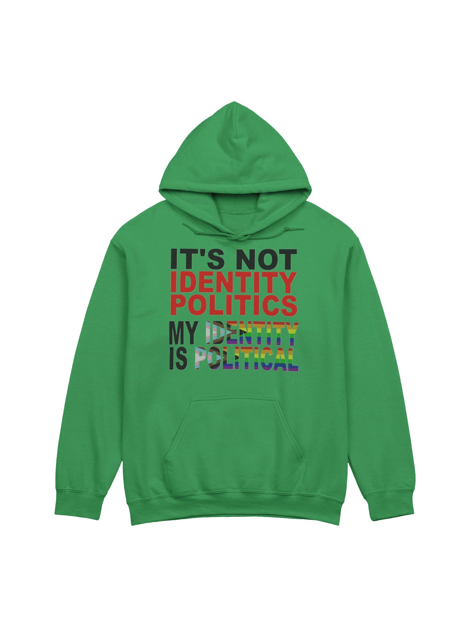POLITICAL IDENTITY (LGBTQ - light) - HOODIE product image (5)
