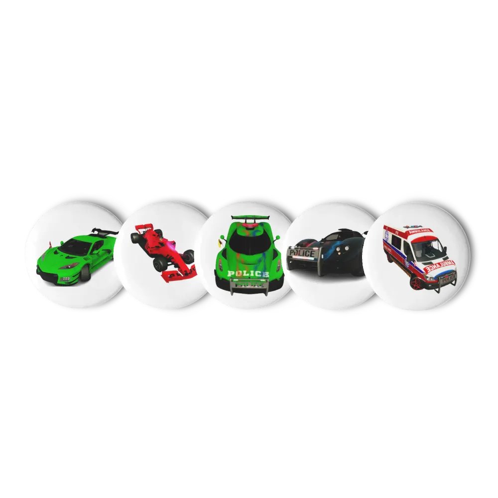 Racing Redefined Pin Buttons Set product image (3)