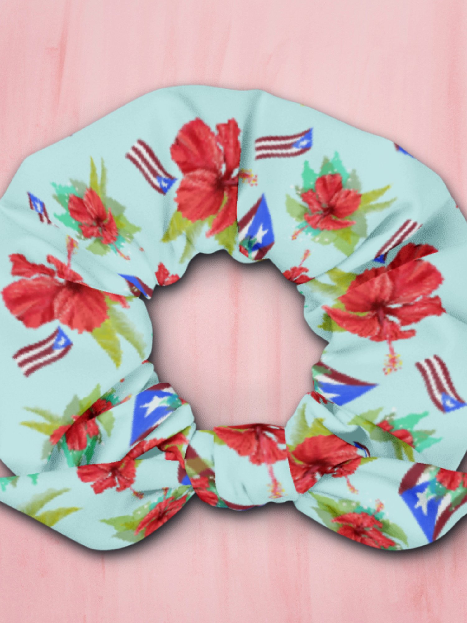 Puerto Rican Pride All-Over Print Scrunchie product image (5)
