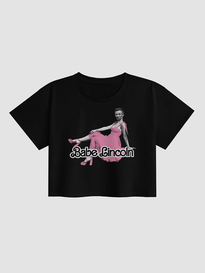 Babe Lincoln Crop Top - Funny 4th of July America 250 product image (6)