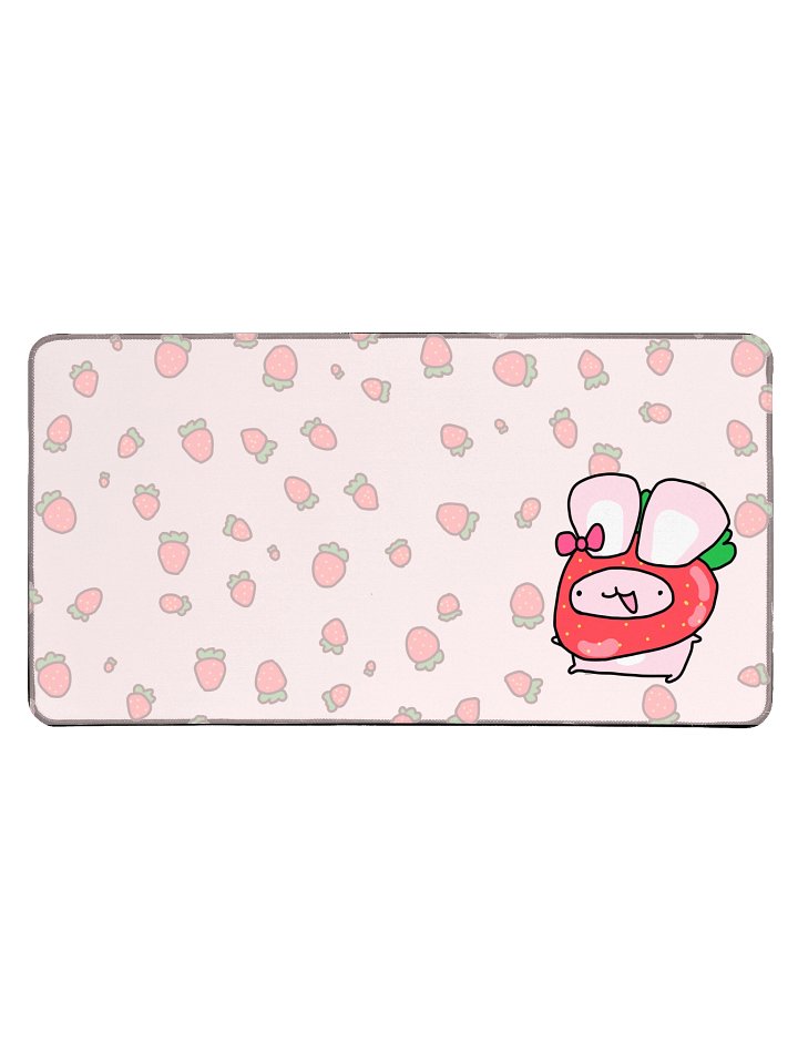 Strawbunny Desk Mousepad product image (1)