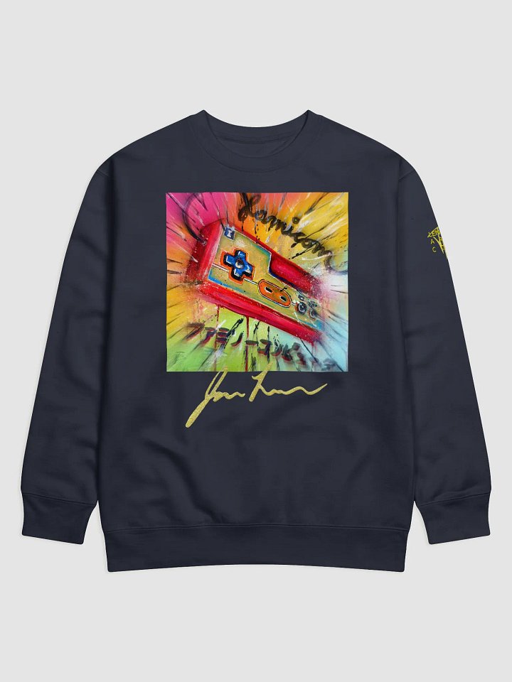 Famicom Controller Splatter Sweatshirt product image (6)