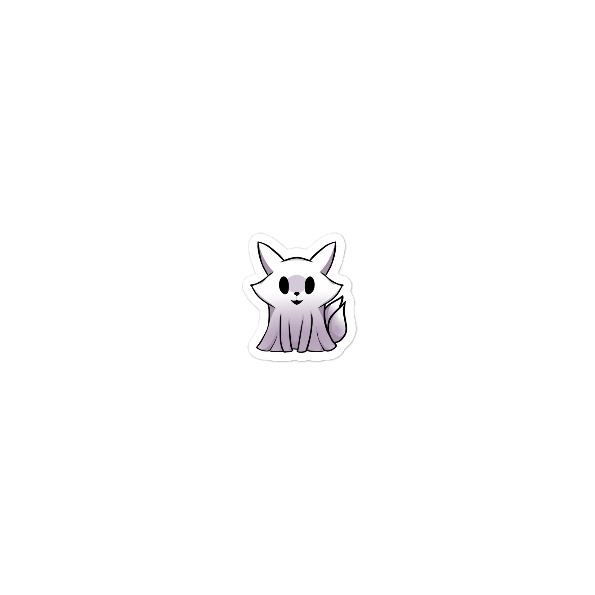 Fox-Ghost Die-Cut Sticker product image (1)