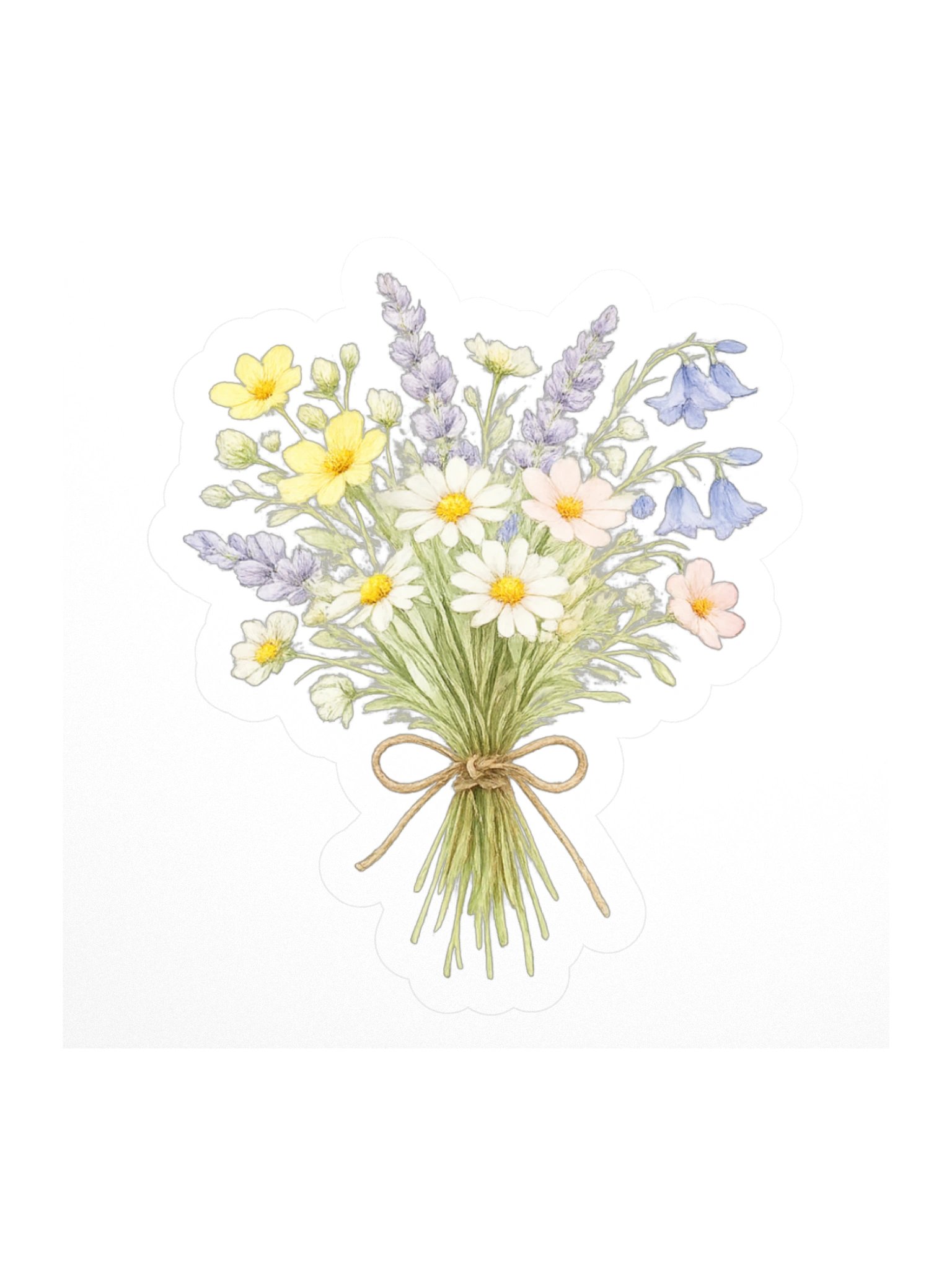 Meadow Bouquet Sticker — The Meadowlight Wildflower Collection product image (2)