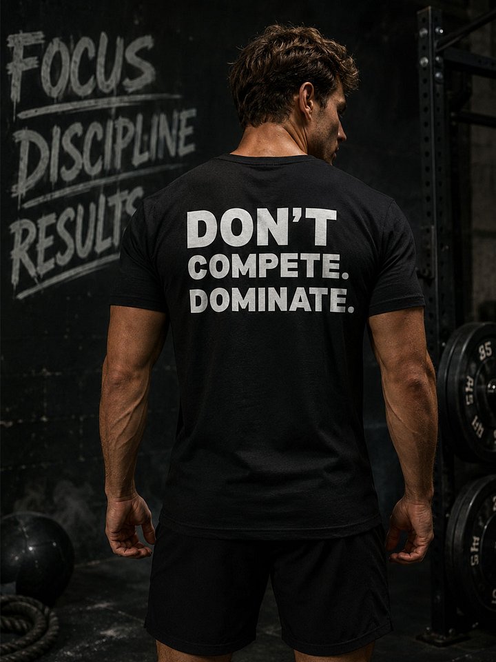 Don’t Compete Dominate T-Shirt product image (1)