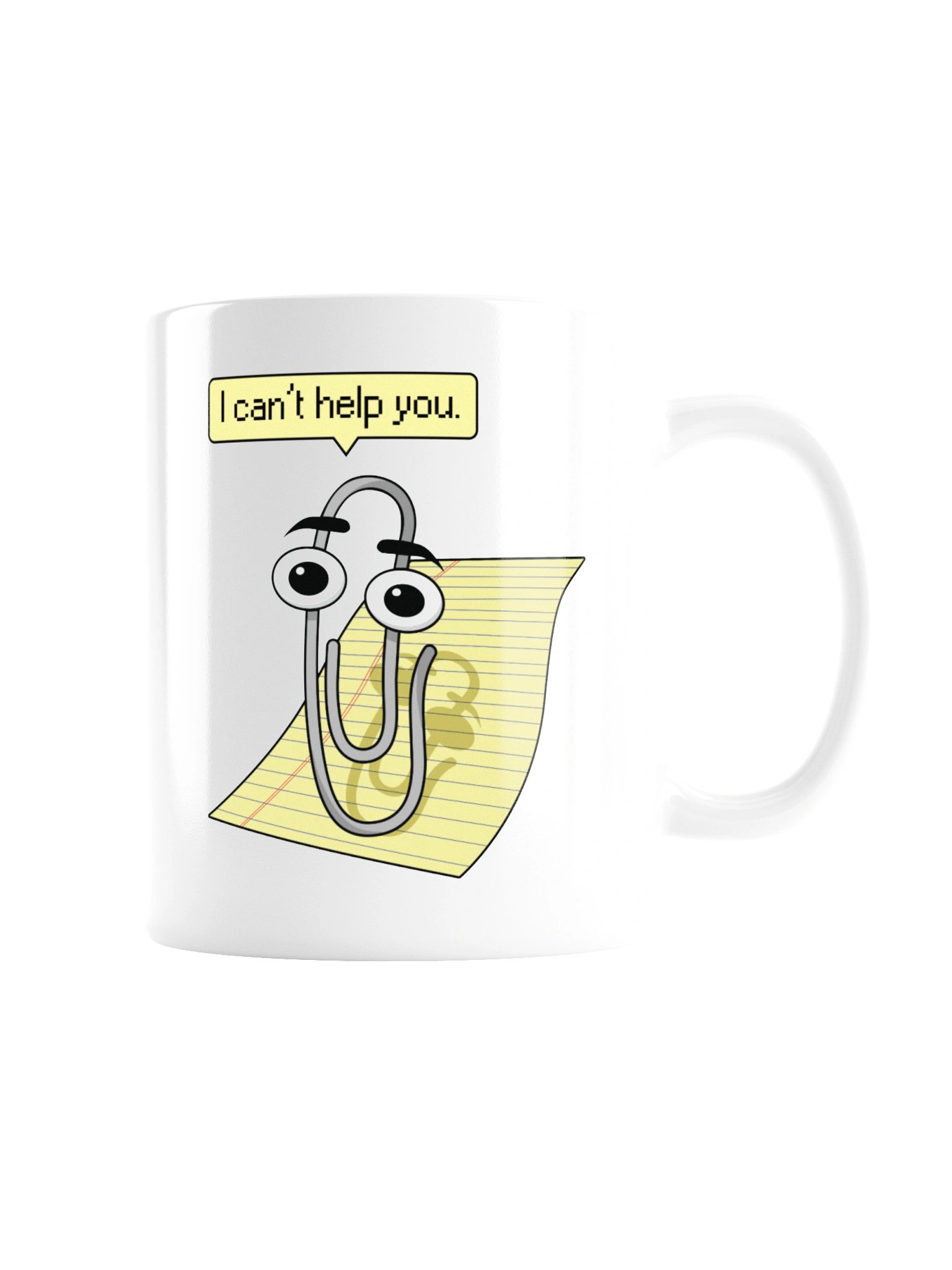 I Can’t Help You - MS Clippy Mug product image (7)