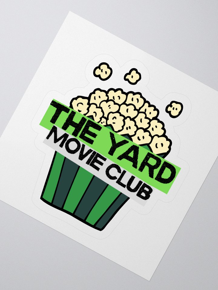 The Yard Movie Club Sticker product image (2)