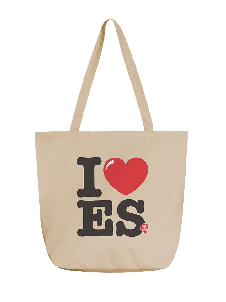 I Love ES - Organic Cotton Tote product image (1)