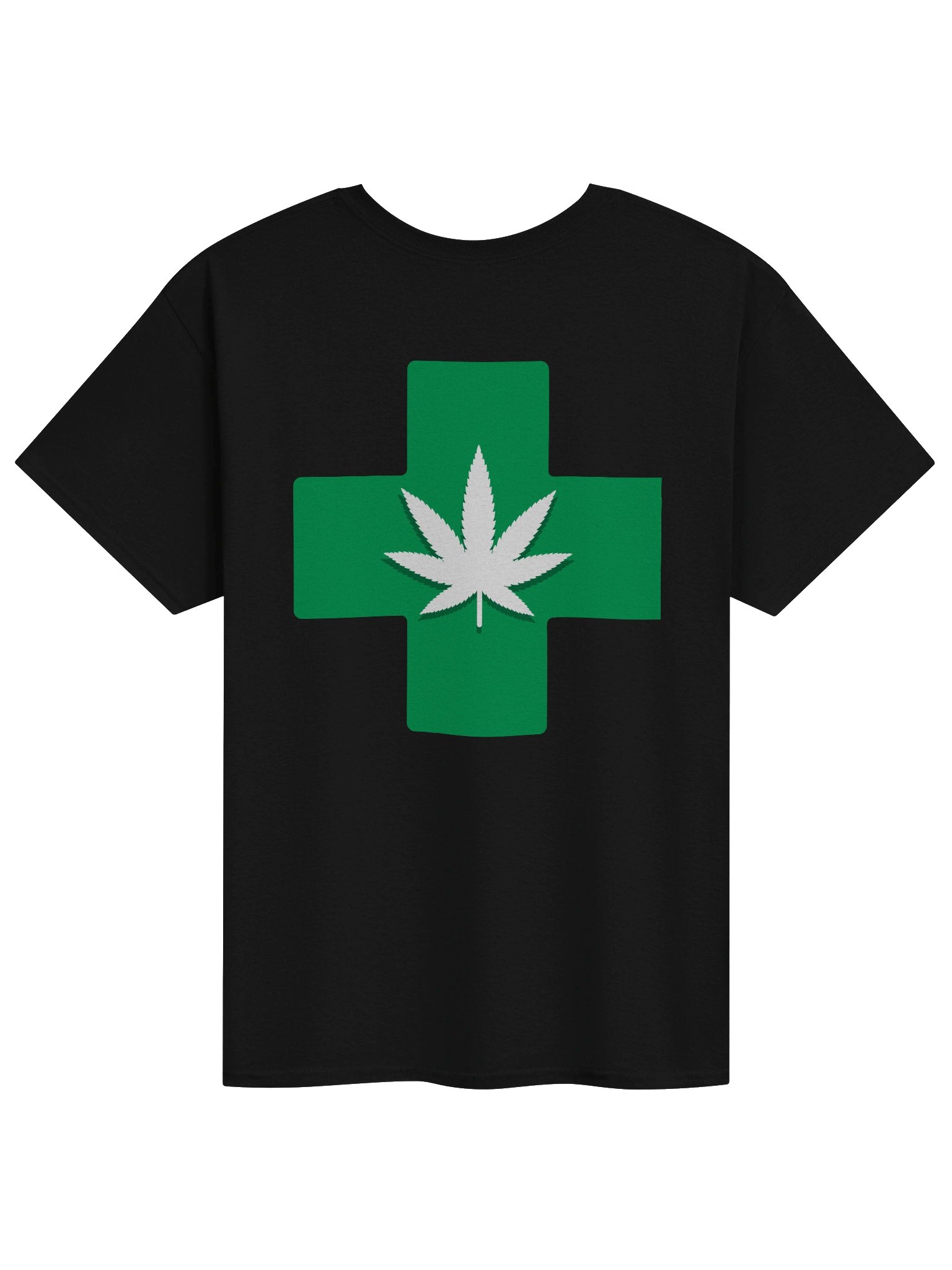 Medical Cannabis Cross Graphic Tee product image (2)