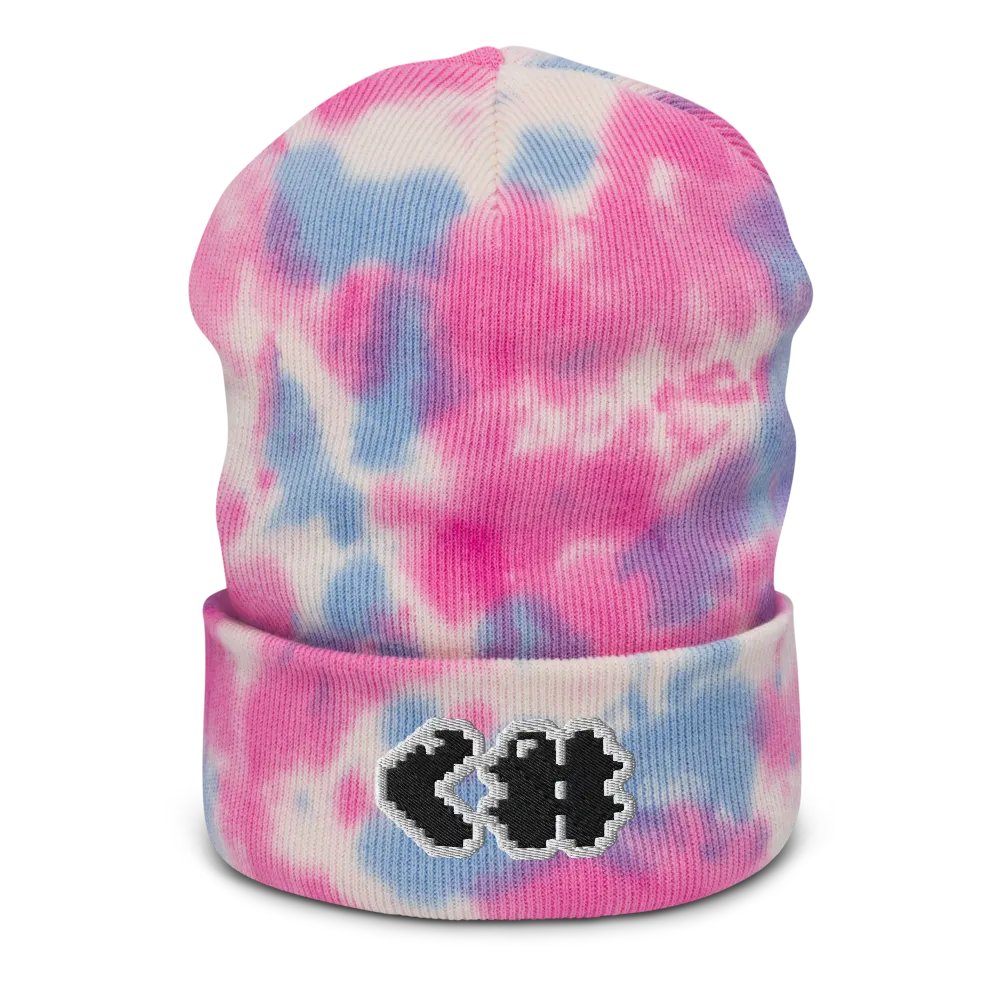 <# Tie-Dye Beanie - pixel type product image (5)