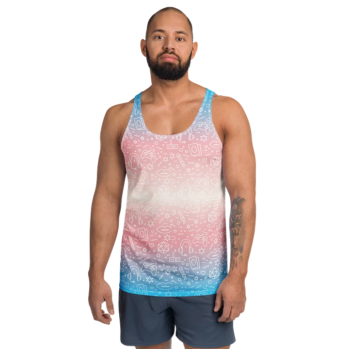 Trans Tank 🩵🩷🤍🩷🩵 product image (1)