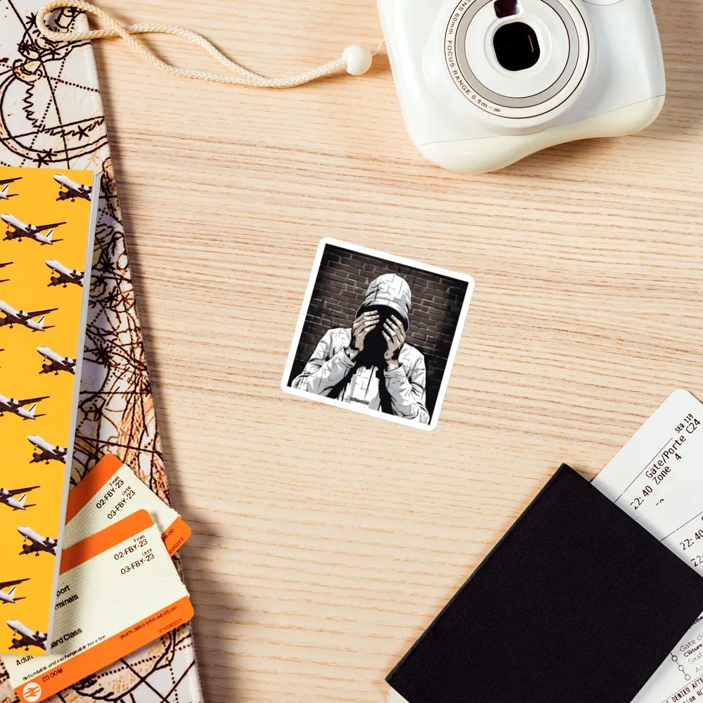 PREMIUM VINYL MAGNET ⚫️ Mind Overwhelm product image (9)