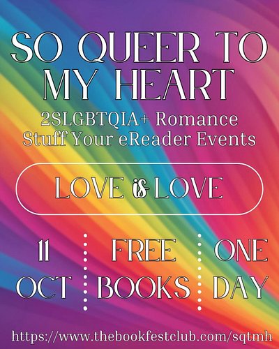 📚✨ STUFF YOUR EREADER WITH 𝖥𝖱€€ QUEER ROMANCE ✨📚
🌈 One Day Only → October 11, 2026

Over 60 FR€€ 2SLGBTQIA+ romance novels fr...