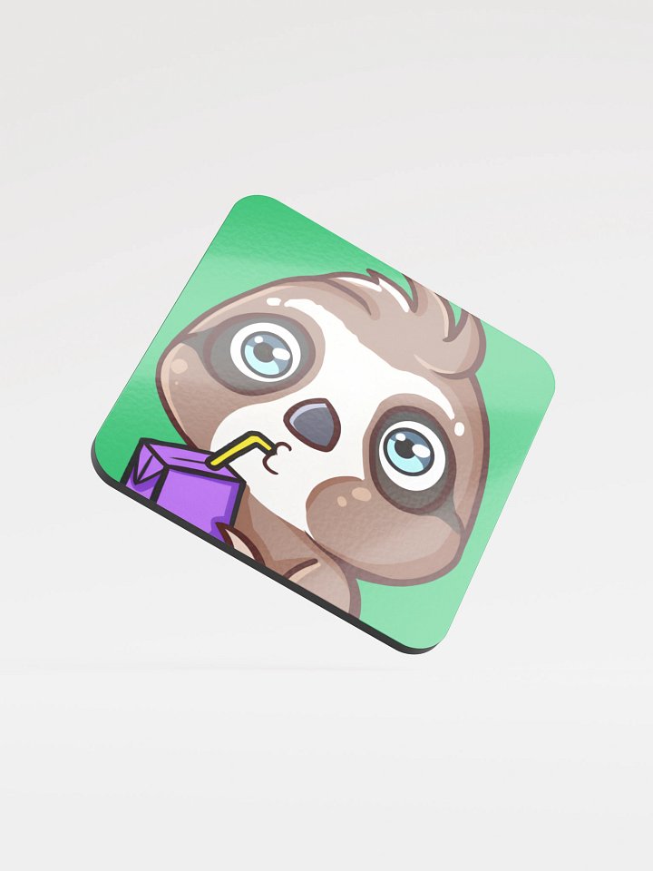 Sloths Sip Coaster product image (1)