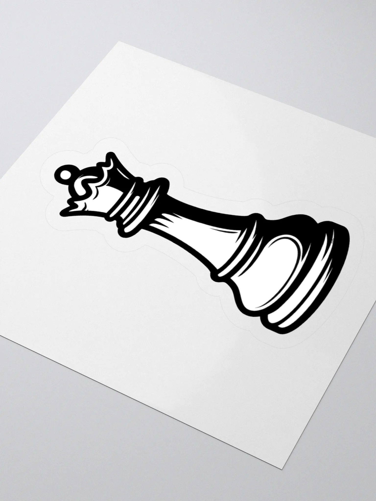 Classic Chess Queen Sticker product image (8)