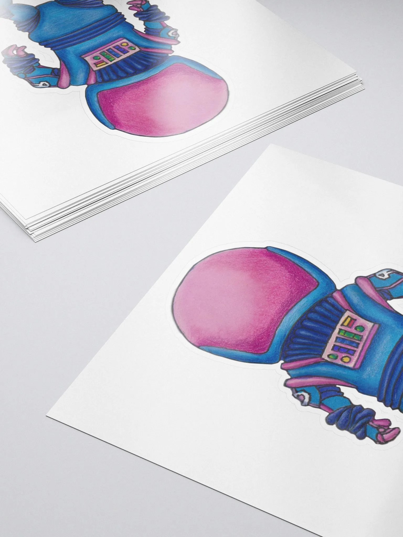 Spaceman Kid Sticker product image (5)