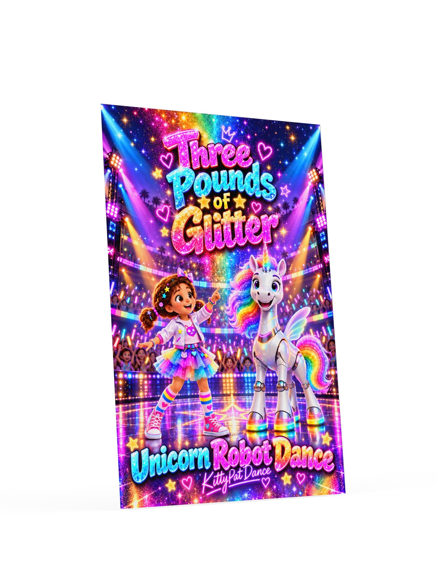 Unicorn Robot Dance Poster - Three Pounds of Glitter product image (3)