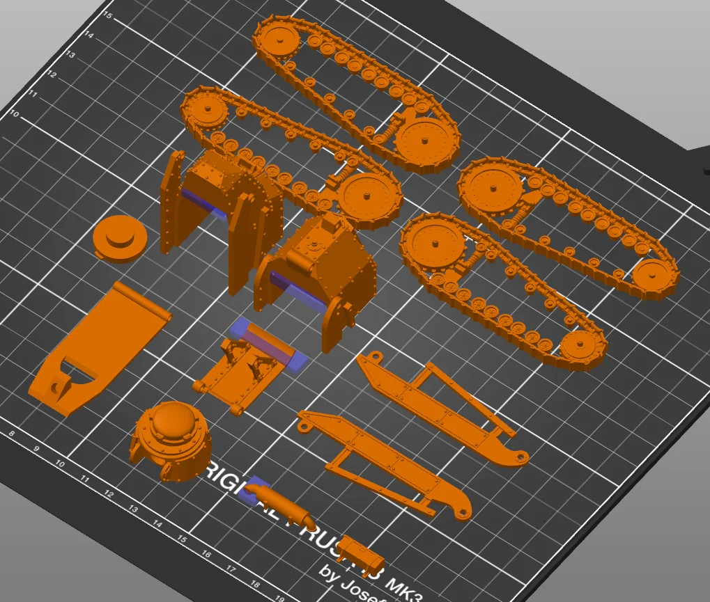 Grim FT-17 Light Tank STLs product image (7)