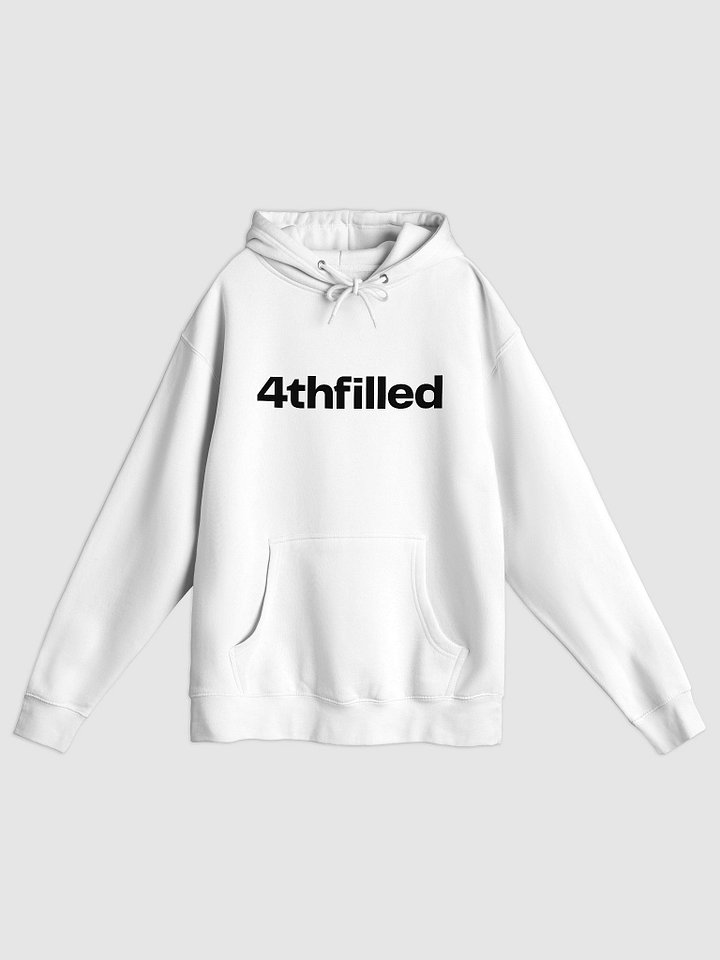 4thfilled Hoodie - White product image (1)