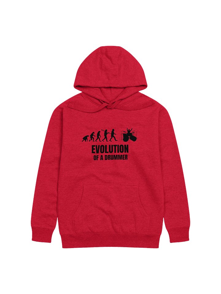 Evolution of a Drummer Cotton Heritage Unisex Premium Hoodie product image (1)
