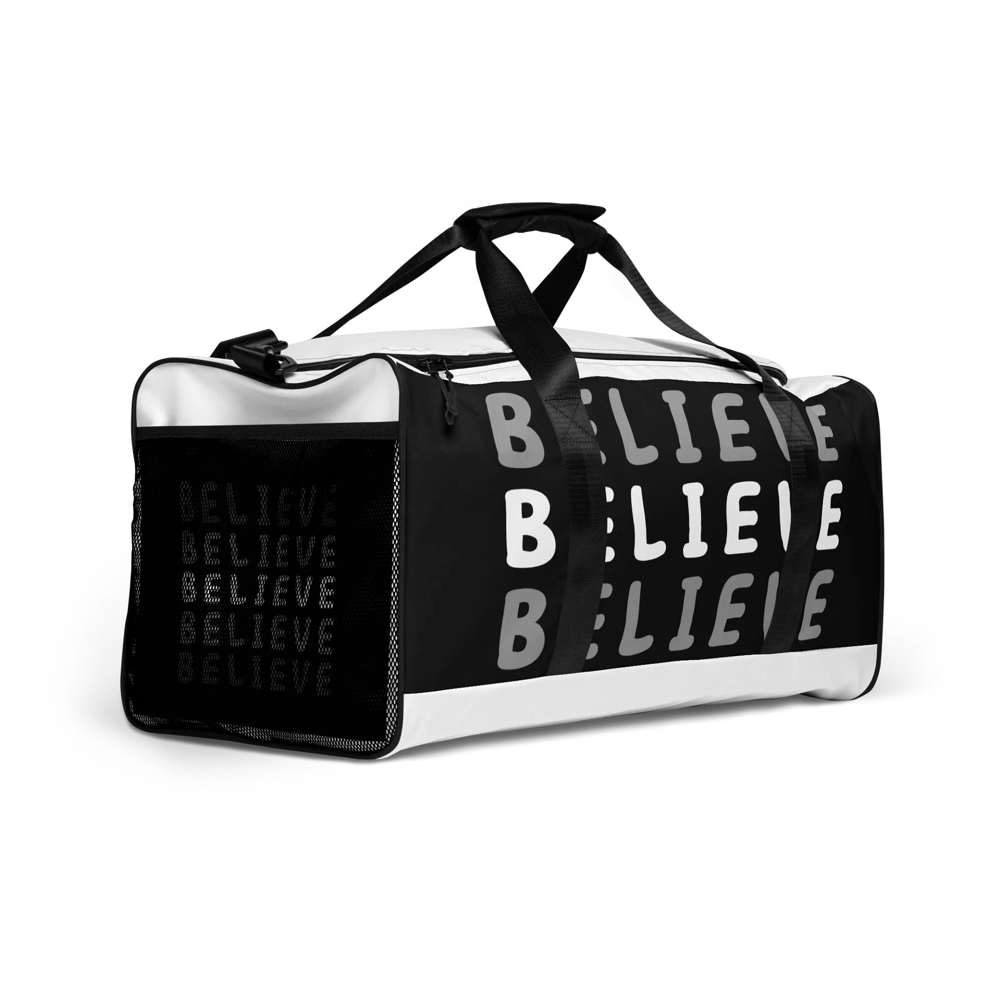 Believe Pattern All-Over Duffle Bag product image (2)