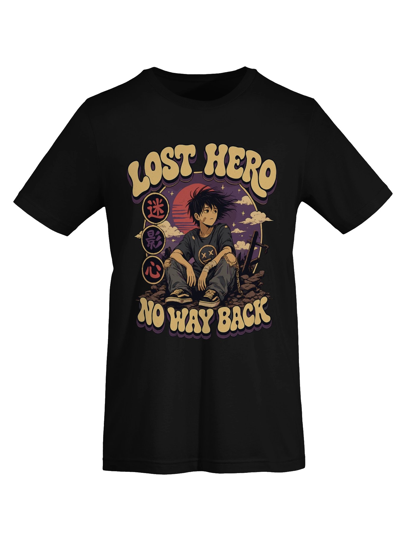 LOST HERO — No Way Back Manga Tee product image (7)