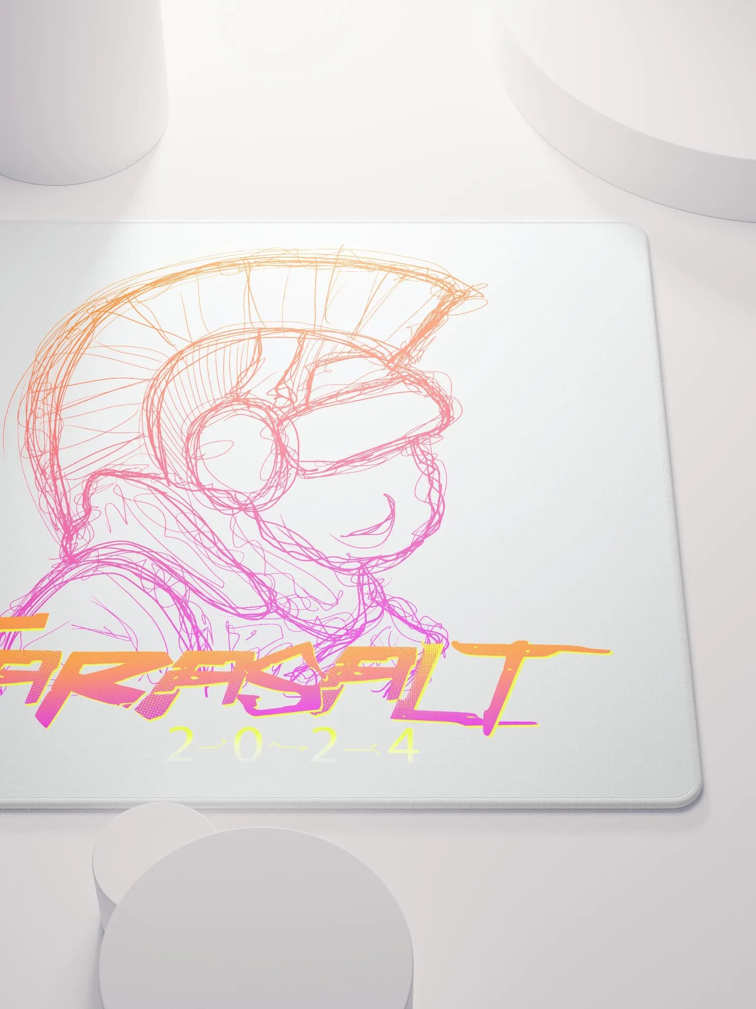 Doodle Mohawk Mouse Pad product image (5)