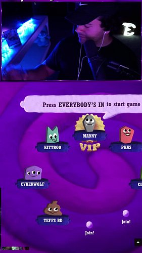 @ladyphas and I sharing 1 brain cell while we’re drinking #twitch #livestream #clips #jackbox #foryou