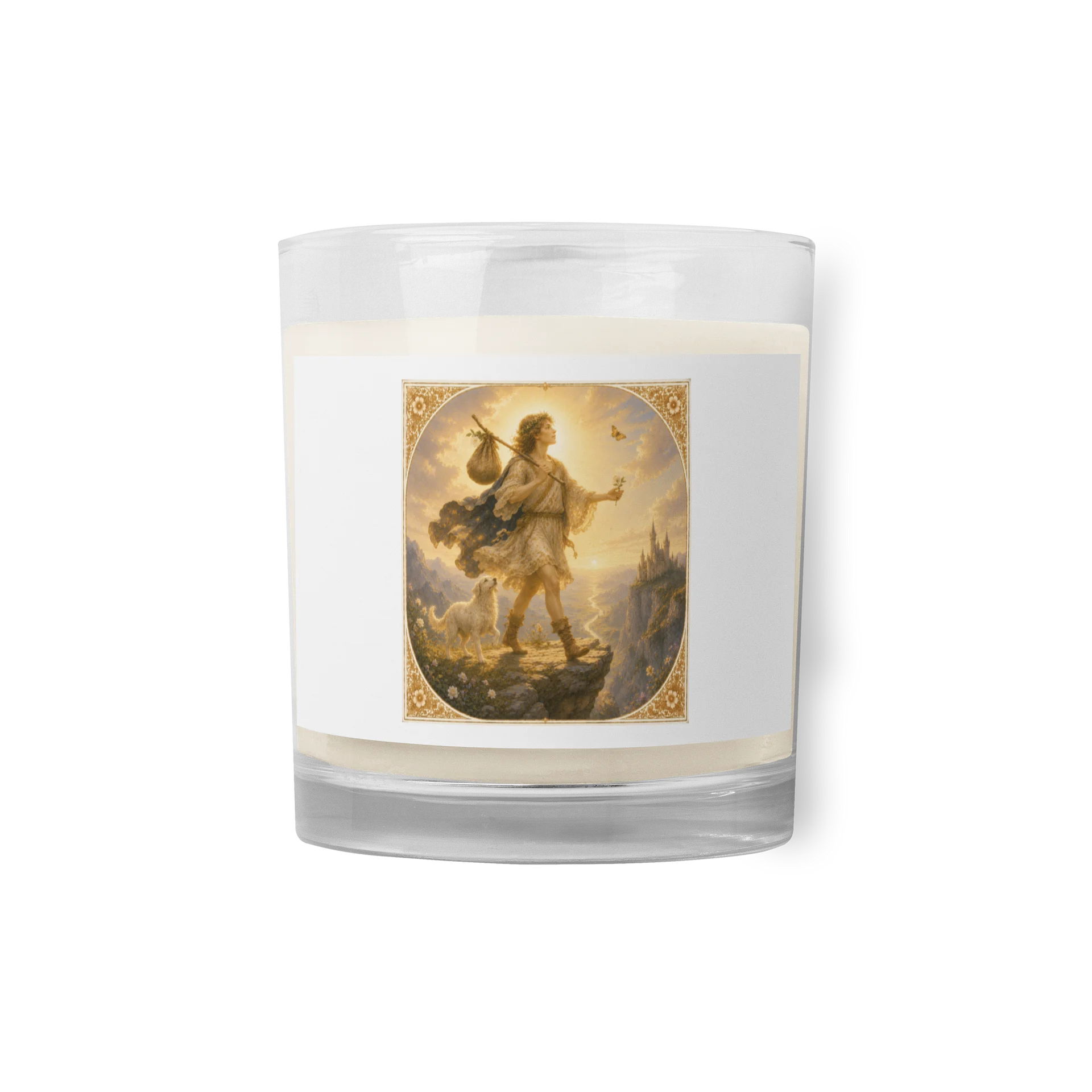 ​🎒 Bougie "L'Arcane Sans Numéro : Le Mat" – La Liberté Sauvage product image (1)