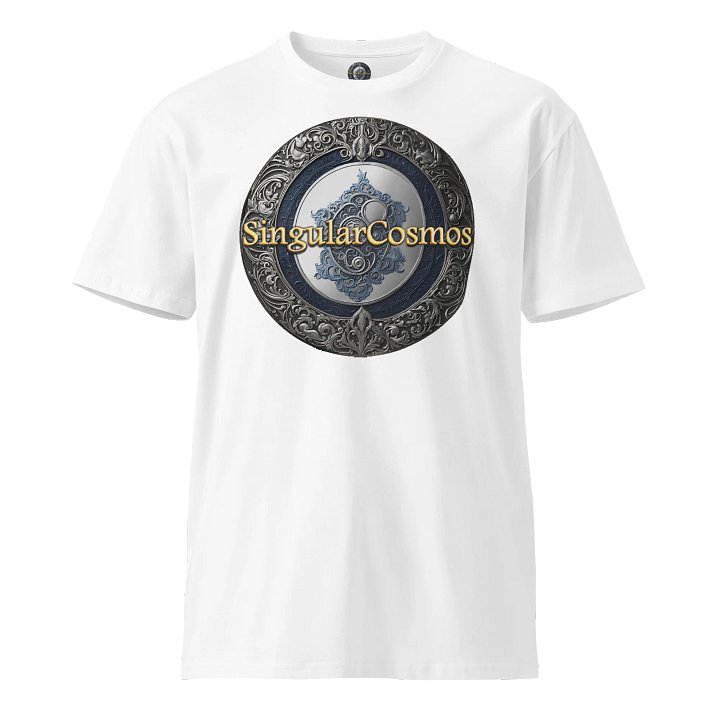 Singular Cosmos White Unisex Printed T-Shirt product image (1)