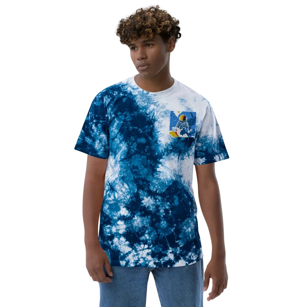 Cosmic Astronaut Tie-Dye T-Shirt product image (9)