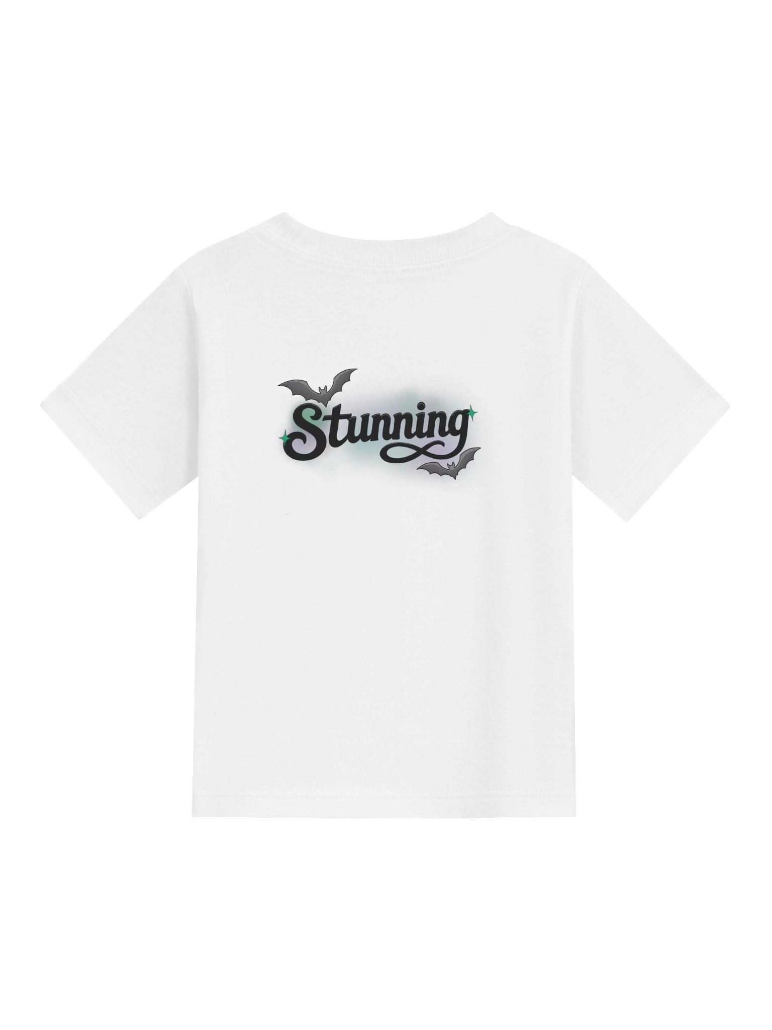Babbi Stunning in Black Back Logo Tee product image (5)