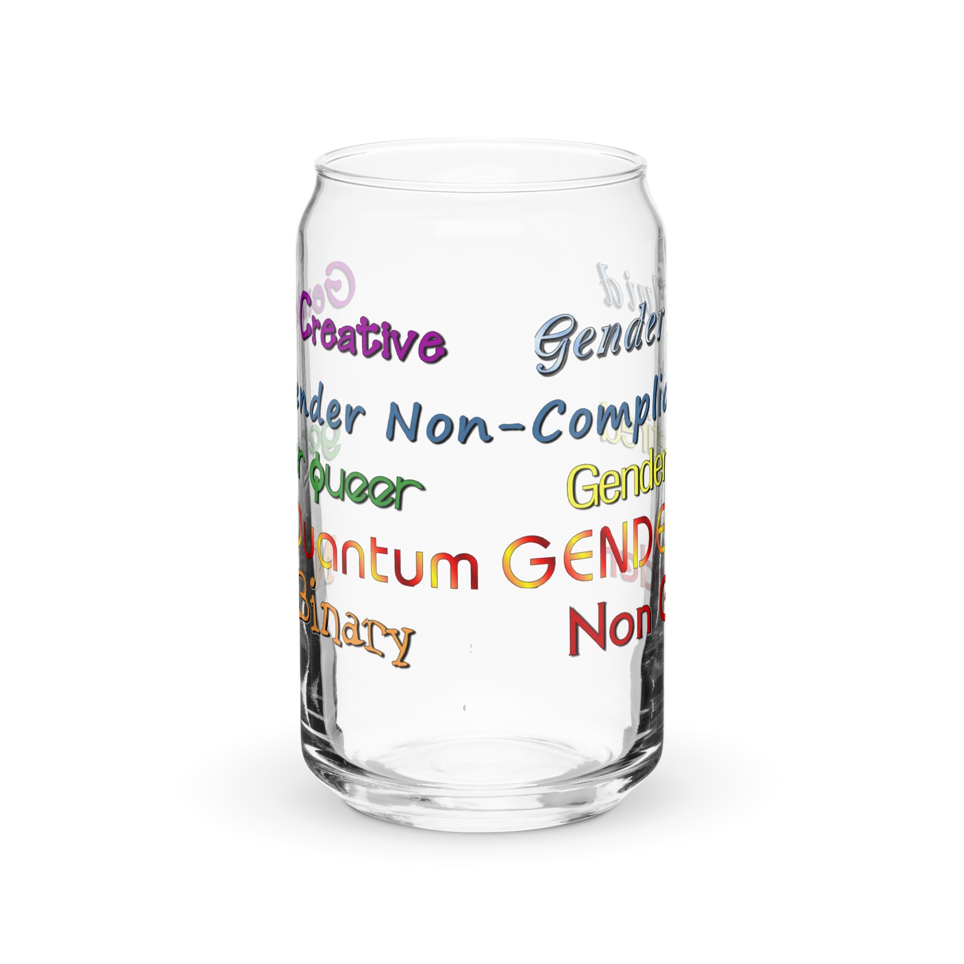 Gender Variations Popcan Glass product image (1)