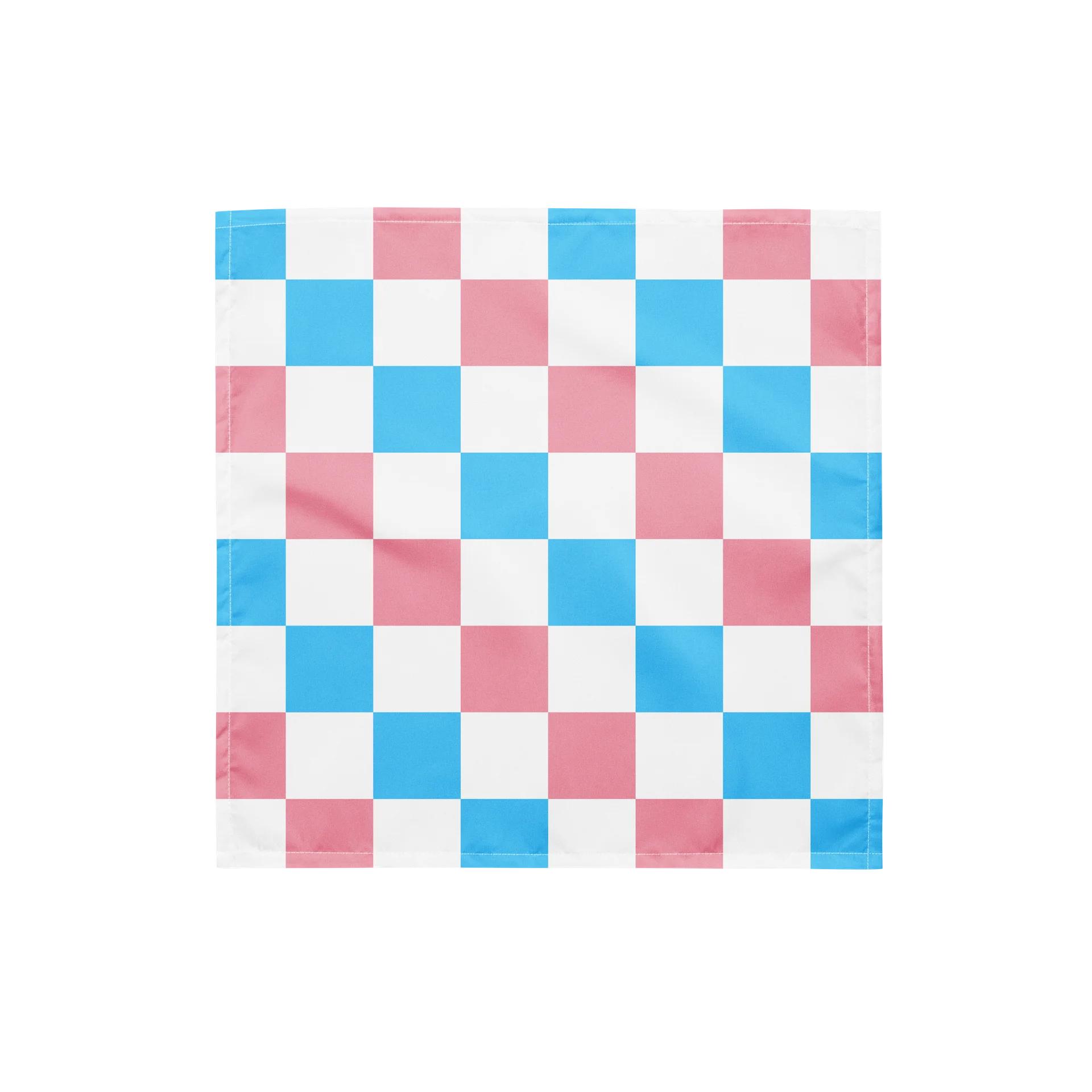 Trans Checkered Bandana product image (1)