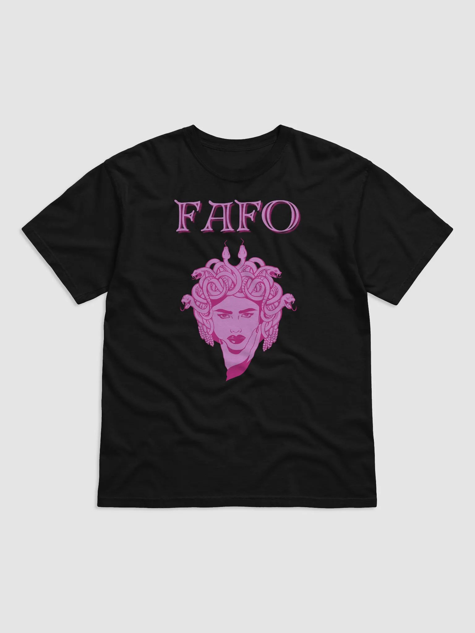 Medusa FAFO Feminist Adult Heavyweight T-Shirt. product image (1)